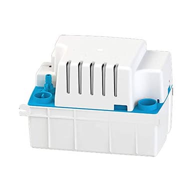 SFA – Bomba de elevación de condensados Sanicondens Eco V02 de 2 entradas – para caldera y aire acondicionado – Silenciosa (45 dB) – Kit de instalación completa – 26 x 13,8 x 17 cm – Made in France