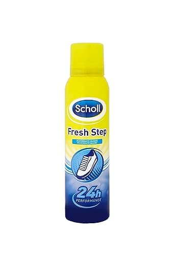 Scholl Fresh Step Desodorante Líquido Calzado 150ml - Elimina Olor y Protege por 24h - Fórmula Dual-Active - Sin Residuos