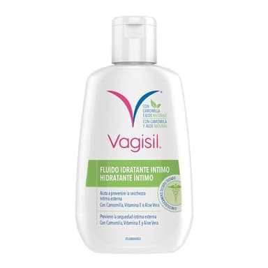 Vagisil Hidratante Íntimo, Previene la Sequedad Íntima Externa, con Camomila y Aloe Natural, Sensación De Lubricación Natural, Ginecológicamente Testado, 50 ml