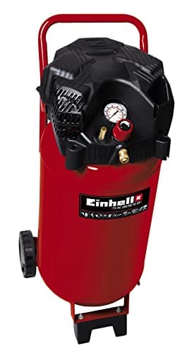 Einhell Compresor (1500 W, bajo nivel de aceite y mantenimiento, reductor de presión, manómetro)