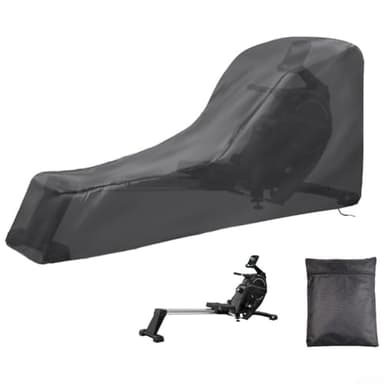 Funda impermeable para máquina de remo 210D, resistente al viento, para Concept 2, accesorios de fila resistentes (241 x 102 x 61 cm)