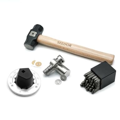 SEEDOR Safe Starter Set - Billetera de acero para Bitcoin, Back-Up para frase de recuperación, billetera de hardware cryptomoneda, Almacenamiento en frío de criptomoneda, Recovery Seed Cold Wallet