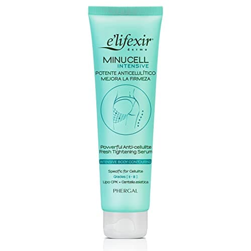 Elifexir Minucell Intensive | Sérum Anticelulítico Ultra Potente | Crema Drenante y Reafirmante | Combate Celulitis Resistente de Grado II y III | Reduce Piel de Naranja | Rápida Absorción | 150 ml