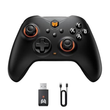 BIGBIG WON Gale PC Controlador de juego inalámbrico,Moving zieling, disparador hall,4 botones personalizados, controlador de juego de control de aplicaciones para controlador PC/Switch/IOS/Android