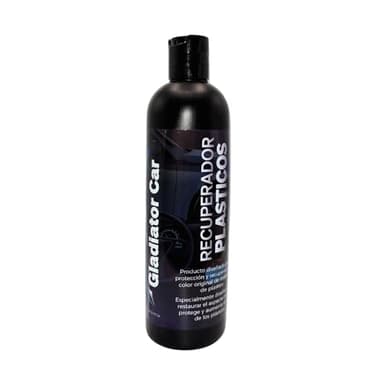 Restaurador de Plásticos para Coche - Protege y Recupera color original de Embellecedores - Aumenta El Brillo - Fácil Aplicación - Ideal para Cuidado del Vehículo Producto Profesional | GLADIATOR CAR