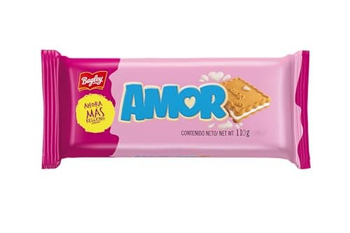 BAGLEY - Galletas rellenas Amor - 110g