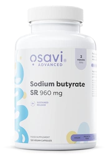 Osavi Sodium butyrate SR, 960mg - 120 vegan capsules