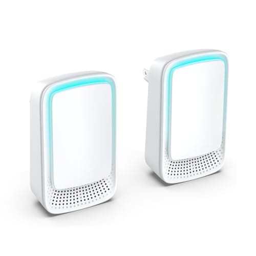 Purificador de Aire, Dayear Plug in Purificador de Aire de Iones Negativos Mini Air Purifier para Dormitorio/Sala de Mascotas/Casa/Sala de Estar (2Pack)