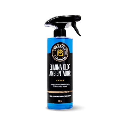 MERBALU. Ambientador coche Perfume coche absorbe olores Ambientador coche nuevo Neutralizador de olores coche. Elimina los malos olores. 500ml