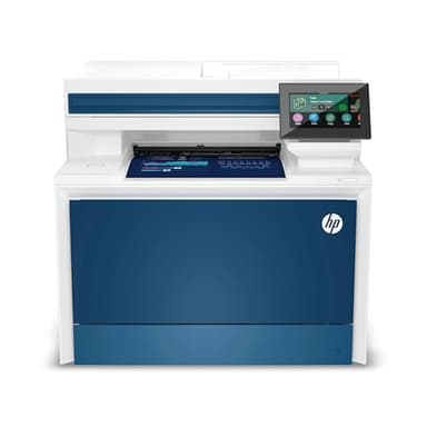 HP Color LaserJet Pro MFP 4302dw 4RA83F, Impresora multifunción A4, Impresión automática a doble cara, 33 ppm B/N y color, USB, Wi-Fi, Ethernet, Copiar, Escanear, ADF Pantalla táctil de 4,3", Azul