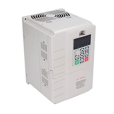 Unidad de Frecuencia Variable, 5.5KW Entrada Monofásica de 220 V Salida Trifásica de 380 V 8 Etapas Programables Unidad VFD Control PID Ruido bajo Ajustable Inversor de Controlador de Velocidad VFD
