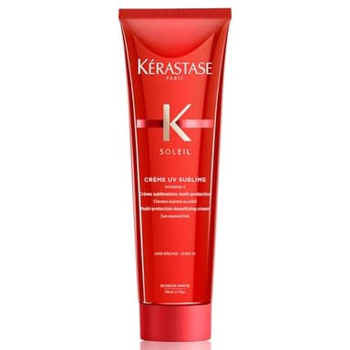 Kérastase Soleil, Crema UV Sublime Multiprotectora, Protector Solar Antiencrespamiento, Sin Aclarado Con Protección Solar, Crème UV Sublime, 150 ml