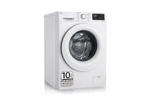 LG F4WV3509S3W - Lavadora 9kg, Carga Frontal, 1400 RPM, Lavadora LG con Inteligencia Artificial AI Direct Drive, con Vapor, Autodosificación Detergente, Lavadora LG Serie 350, Color Blanco