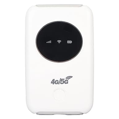 Fockety 4G 5G módem Router Desbloqueado, 5G LTE Router con Ranura para Tarjeta SIM, Conectar hasta 10 Dispositivos, USB Mini Wireless WiFi Mobile Hotspot Dispositivo para Viajar
