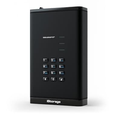 iStorage diskAshur DT3 - Disco Duro de Escritorio cifrado Seguro y Protegido por contraseña de 256 bits y 14 TB con certificación FIPS Nivel 3