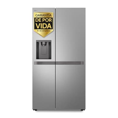 LG GSLC40PYPE - Frigorífico Side by Side, Serie 400, Clasificación E, 641 L, Inox Anihuellas
