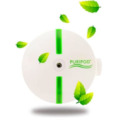 Purificador e Ionizador Puripod, Silencioso Aire Limpio y Fresco, Limpiador de Aire para el Hogar con Filtro contra Alergia, Polvo, Polen y Humo