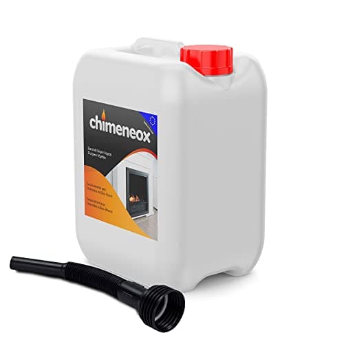 5L Bioetanol 96% de Origen Vegetal para chimeneas - no Humos