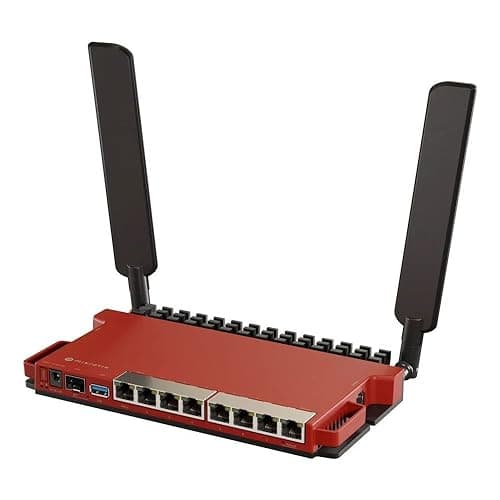 MikroTik L009UiGS-2HaxD-IN Router WiFi 6 2.4GHz 8 Puertos Gigabit