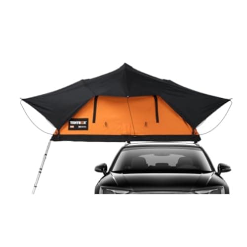 TentBox Lite - Tienda de Techo para Automóvil - TentBox Tienda de Techo para Automóvil, Acampada en Coche Todo el Año - SE Ajusta A LA MAYORÍA DE LOS AUTOMÓVILES - Montaje en 30 Segundos.