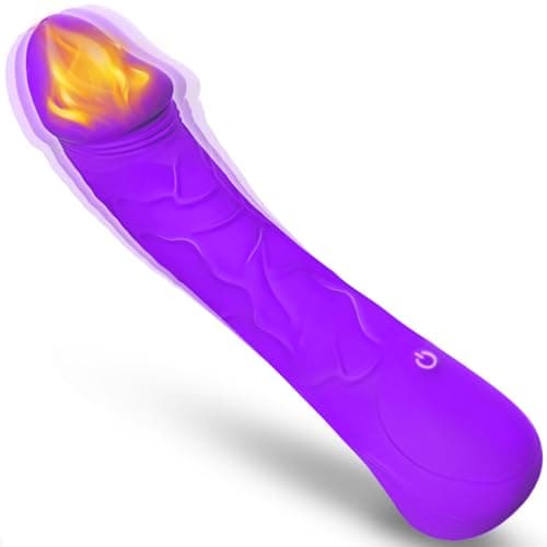 Vibradorador Mujer Juguetes Eroticos para Pareja Sexuales Vibrador Punto G Vibradores Consoladores.. para Mujer con Vibración Vibradorador Clítoris Potente Juguetes Sexualmujer Dildo Sexo(Violeta)