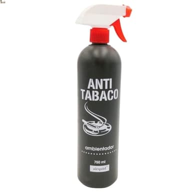BricoLoco.com Ambientador antitabaco en spray hogar, casa, coche. 750 mml. Eliminador de olores tabaco, mascotas. Perfumador neutralizador de olor y humo de tabaco (1)
