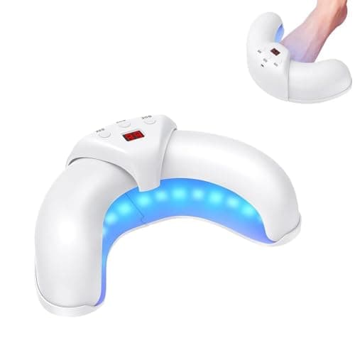 Dispositivo de tratamiento láser de hongos de uñas, 36 W, micosis uñas de los pies, limpieza y reparación, tratamiento de uñas, 7 minutos al día, tratamiento de hongos de uñas de pie potente, para