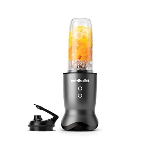 nutribullet Ultra, Batidora personal, Batidora eléctrica, Batidora para hacer Smoothies, Batidora multifuncional, potencia 1000W, vasos de 900ml, gris, NB1004DBG