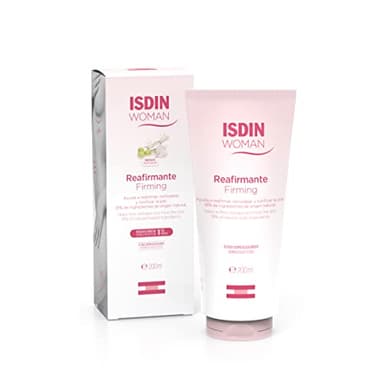 WOMAN Isdin Reafirmante, Crema Con Aceite De Rosa Mosqueta Para La Flacidez Tras El Embarazo O Pérdidas De Peso, 200 ml, Rojo