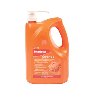 Deb Sor4LMP Swarfega Mano Limpiador Bomba, 4L, naranja