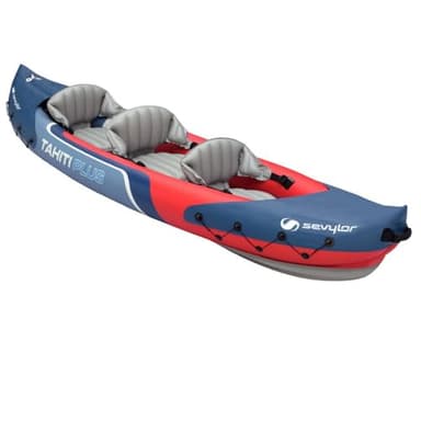 SEVYLOR Tahiti Plus Hinchable, Kayak Blau Rot Grau 385 X 90 Cm 205516, Azul (Blue), 363 X 88 Cm