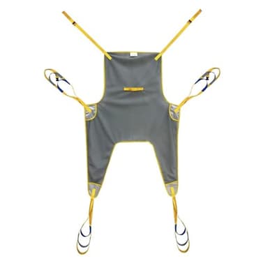 Tmendy Arnés Elevación Paciente Cuerpo Completo, Grúa de Paciente, Eslinga De Elevación con Accesorios De Bucle,para Posicionamiento Y Elevación De La Cama,Enfermería