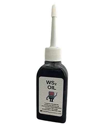 WS2 Aceite de tungsteno disulfuro lubricante ultra grado en aceite de silicona 50 ml para impresoras 3D y brazos de robot de escritorio