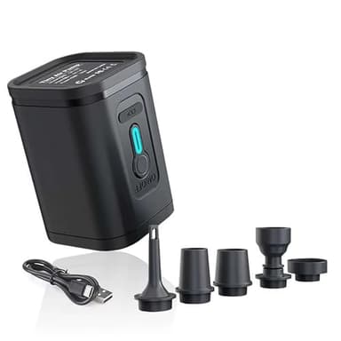 Cikiki Vacpack Mochila expandible de 60 L con compresión al vacío, resistente al agua, antirrobo, mochila de viaje al vacío (sin bombas inflables)