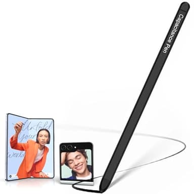 BaiFu Fold5 Pen para Samsung Galaxy Z Fold5, lápiz Capacitivo Compatible con Todas Las Pantallas táctiles, bolígrafos para Samsung Fold 5/Tablet A8, Samsung S Ultra Pen, Tab A9+ Pen-Negro