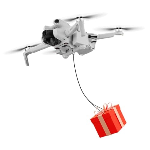 Drone Sistema Airdrop para DJI Mini 4 Pro, Dispositivo de Lanzamiento de Carga Aérea, Lanzador Aéreo