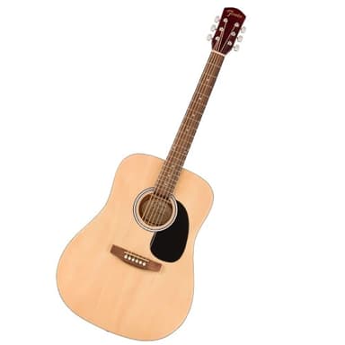 Fender FA-25 Alternative Series Guitarra Dreadnought Acústica, Guitarra para Principiantes, con 2 Años de Garantía, Natural