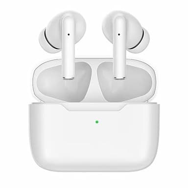 ROMSION Auriculares Inalambricos, Auriculares Bluetooth 5.4 HiFi Estéreo, 50H Cascos Inalambricos Bluetooth con 4 HD Mic, IPX7 Control Táctil Inalámbricos para iOS/Android