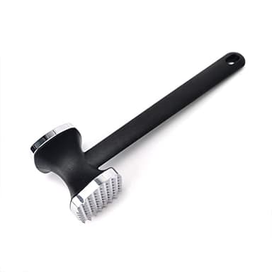 ZMREN Martillo ablandador de Carne, Doble Cara Mazos para Carne Acero Inoxidable, para filetes, Pollo, Cerdo, Aptas para el lavavajillas