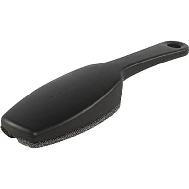 Brabantia - Cepillo para Ropa - Quita Pelusas de la Ropa - Almohadillas Dobles de Velur - Agarre Ergonómico - Limpiador de Tejidos de Tapicerí­a - Quita Pelos - Dark Grey - 24,5 x 3,5 x 6,5 cm