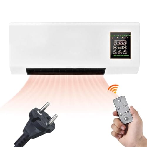 Zestivra Aire Acondicionado De Pared Para Dormitorio, Aire Acondicionado Y Calentador De Pared - Aire Acondicionado De Pared Aire Acondicionado Inteligente Con Refrigeración Por Aire, Calentamiento Rá