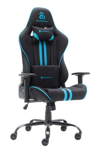 NEWSKILL Kitsune V2 Azul Silla Gaming | Tela Transpirable