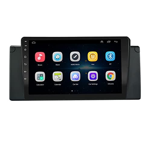 EZoneTronics Carplay Android 10.1 Auto Radio Estéreo para BMW X5 E53 1999-2006 Pantalla táctil de 9 Pulgadas Navegación GPS de Alta definición Bluetooth USB WiFi Player 32G ROM