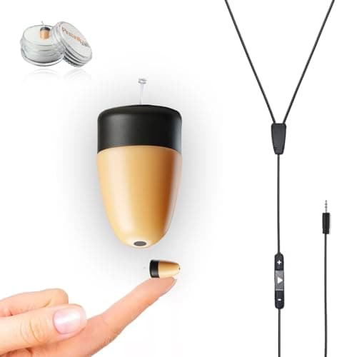 PinganilloMic VIP Pro Mini Oculto para Exámenes (Negro)