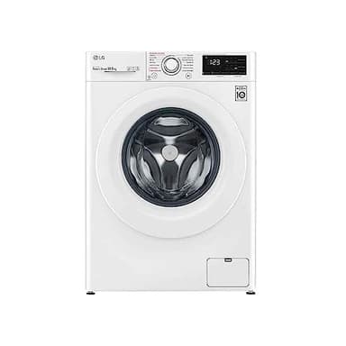 LG F4WV3010S3W - Lavadora Inteligente, 10.5 kg, AI Direct Drive, 1400rpm, Carga Frontal, Clasificación B, TurboWash 360º, Vapor Steam, Serie 300, Blanco