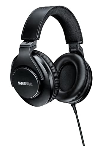 Shure SRH440A Auriculares con Cable de oído para el monitoreo y la grabación, Grado de Estudio Profesional, Respuesta de frecuencia Mejorada - Versión 2022