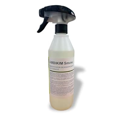 Ambientador Desodorizante AMBIKIM-MIX – Purificador de Aire, 500 ml, Elimina Malos Olores en Hogares y Locales Públicos, No Tóxico, Aroma Fresco y Persistente (ANTITABACO)
