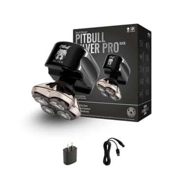 Afeitadora para cabeza y rostro Skull Shaver Pitbull Silver PRO SX5; el regalo perfecto