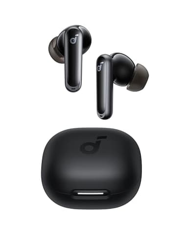 Soundcore de Anker P40i Auriculares Inalámbricos Bluetooth con Cancelación de Ruido Adaptativa al Entorno, Graves Intensos, 60 Horas, Soporte para teléfono, IPX5, Carga Inalámbrica, Bluetooth 5.3