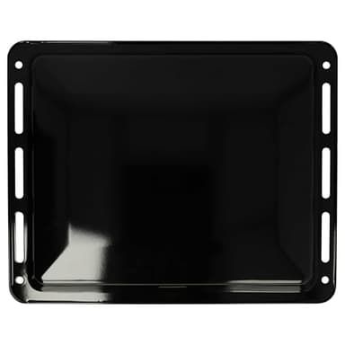 vhbw Bandeja reemplaza Bosch 434038, 662999 para horno - 46 x 36,6 x 3,2 cm Negro